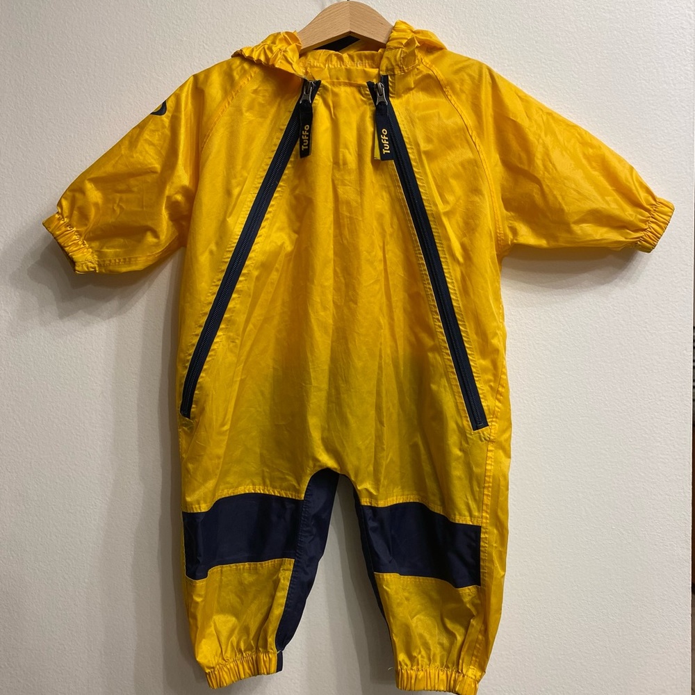 Tuffo Toddler Coverall Rain Suit 12mos